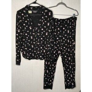 Victoria Secret Sleepover Lightweights Supersoft Modal Shirt Pant Pajamas Set XL